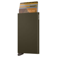 Secrid Cardprotector - Étui à cartes de crédit 6 cm RFID (vert)