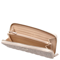 Guess Stacey SLG Large Zip - Portefeuille 12cc 21 cm (light beige)
