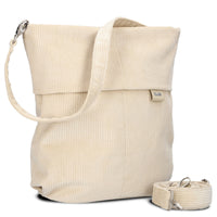 zwei Mademoiselle M12 - Schultertasche 32 cm (cord-creme) - Ansicht 2