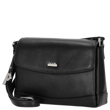 Picard Really - Sac à épaule 24 cm Cuir de vache (noir)
