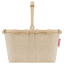 reisenthel carrybag xs - Einkaufskorb 21 cm (cord sand) - Ansicht 3