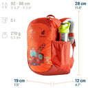 Deuter Family Pico 5 - Kinderrucksack 28 cm (papaya-lava) - Ansicht 6