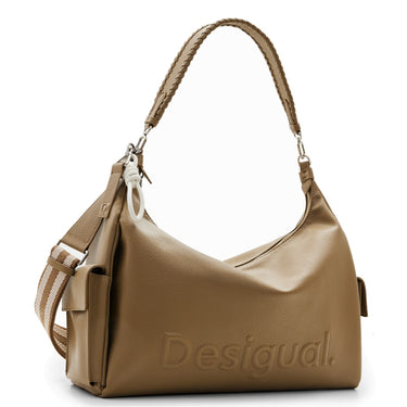 Desigual Half Logo 24 Kaki Brasilia - Sac à bandoulière 40.5 cm (vert)
