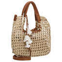 FREDsBRUDER Sun Carrier Square - Shopper (natural straw & desert brown) - Ansicht 5