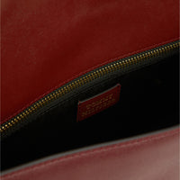Tommy Hilfiger Crest Leather Conv. Shoulder Bag - Schultertasche (oxblood)