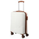 Travelite Bali - 4-Rollen Trolley Set 3tlg. (weiß/cognac) - Ansicht 7