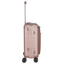 Travelite Next - 4-Rollen-Kabinentrolley mit Vortasche S 55 cm (rose) - Ansicht 5