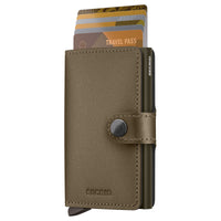 Secrid Miniwallet Matte Satin - Portefeuille 6 cartes 10,2 cm (bronze)