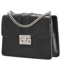 Seidenfelt Roros - Schultertasche 21 cm (glossy black) - Ansicht 2