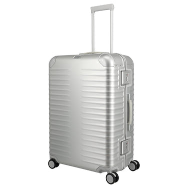 TITAN ETERNITY - Valise trolley 4 roulettes 75 cm (argent)