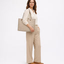 Guess Giully ll 2 in 1 Tote - Shopper 45 cm (taupe multi) - Ansicht 8