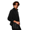 Calvin Klein Ruberrized Reporter - Umhängetasche 20 cm (black) - Ansicht 4