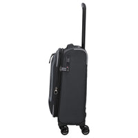 Travelite Corsiica - 4-Rollen-Kabinentrolley S 55 cm erw. (black) - Ansicht 5