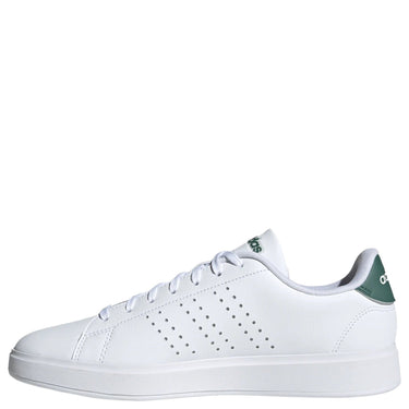 adidas Advantage 2.0 Sneaker - Men Schuh (ftwr white/core black/collegiate green, 44 2/3) - Markenkoffer