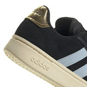 adidas Grand Court Alpha 00s Sneaker - Schuh Women (core black/wonder blue/gold met., 38) - Markenkoffer