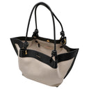 Coccinelle Finn Canvas - Henkeltasche 32 cm (natural/noir) - Ansicht 6