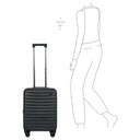 Brics Nausicaa - 4-Rollen-Kabinentrolley 55 cm erw. (black) - Ansicht 7