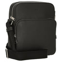 BOSS Crosstown - Umhängetasche Leder 26 cm (schwarz) - Markenkoffer