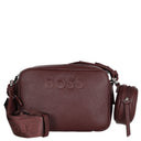 BOSS Women's Addison - Umhängetasche 19 cm (dark red)