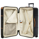 Brics Bellagio Trunk - 4 - Rollen - Trolley 80 cm recycelt (black/tan) - Markenkoffer