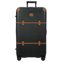 Brics Bellagio Trunk - 4 - Rollen - Trolley 80 cm recycelt (black/tan) - Markenkoffer