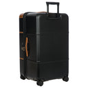 Brics Bellagio Trunk - 4 - Rollen - Trolley 80 cm recycelt (black/tan) - Markenkoffer