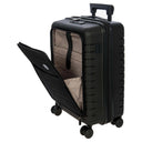 Brics BY Ulisse - 4-Rollen-Kabinentrolley mit Vortasche 55 cm erw. USB (black, 55 cm (Vortasche)) - Ansicht 8