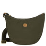 Brics X - Bag Schultertasche 33 cm (olive) - Markenkoffer
