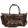 Buckle & Seam Linwood Weekender - Reisetasche 50 cm Leder (brown/blue)