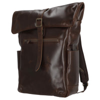Buckle & Seam Norman - Rolltop Rucksack 61 cm (braun/dots) - Ansicht 2