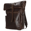 Buckle & Seam Norman - Rolltop Rucksack 61 cm (braun/dots) - Ansicht 2