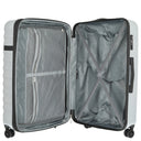 bugatti Corium - 4 - Rollen - Trolley Set 3tlg. (silver) - Markenkoffer