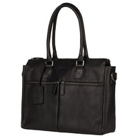 Burkely Antique Avery - Schultertasche 15.6'' 40 cm (black) - Markenkoffer