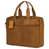 Burkely Vintage River Workbag - Laptoptasche 15.6'' 41 cm (cognac) - Ansicht 2