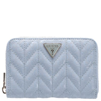 Guess Stacey SLG Medium Zip - Portefeuille 4cc 14 cm (light blue)