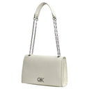 Calvin Klein CK Re - Lock - Umhängetasche M 24 cm (lily white) - Markenkoffer