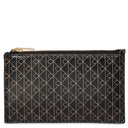 Calvin Klein Emblem AOP Top Zip - Kreditkartenetui 4cc 13 cm (black aop)