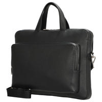 Calvin Klein Micro Pebble Slim Briefcase - Aktentasche 13" (black) - Markenkoffer
