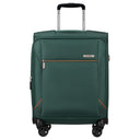 Samsonite Base Breeze - 4-Rollen-Kabinentrolley 55 cm erw. (dark green)