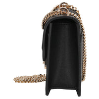 Seidenfelt Roros East-West - Umhängetasche 23 cm (black/gold) - Ansicht 3