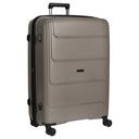 CHECK.IN St. Louis - 4 - Rollen - Trolley 77 cm erw. (taupe) - Markenkoffer