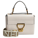 Coccinelle Arlettis Signature - Henkeltasche 19 cm (blanco) - Markenkoffer