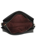 Coccinelle Boheme Grana Double - Henkeltasche 33 cm (noir/cuir) - Markenkoffer