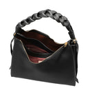 Coccinelle Boheme Grana Double - Schultertasche M 34 cm (noir/cognac) - Ansicht 6