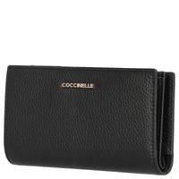 Coccinelle Metallic Soft - Geldbörse 12cc 16 cm (noir) - Ansicht 4