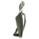 Coccinelle Sunup Suede - Schultertasche L 38 cm (greenery) - Markenkoffer