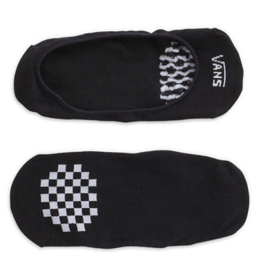 Vans Women's No Show 2 Paires - Chaussettes (noir blanc, 31,5-36)