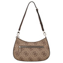 Guess Noelle ll Top Zip - Schultertasche 29 cm (latte logo/brown) - Ansicht 4