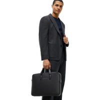 Tommy Hilfiger Business Saffiano Computer Bag - Sacoche ordinateur 40 cm (black)