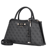 Guess Lindsey Satchel - Henkeltasche 36 cm (coal logo) - Ansicht 2